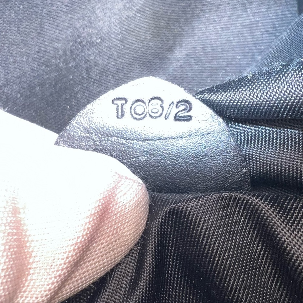 Celine Round Logo Nylon Tote Bag - Black and Gold - EUC - Picture 10 of 16